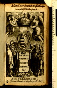 Nadányi - Florus Hungaricus - 1663 - Universiteitsbibliotheek VU PGB