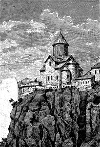 Metekhi church in Tbilisi