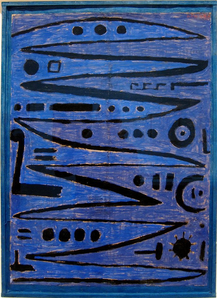 NY Moma klee heroic strokes