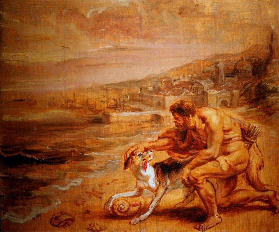 Peter Paul Rubens - La découverte de la pourpre