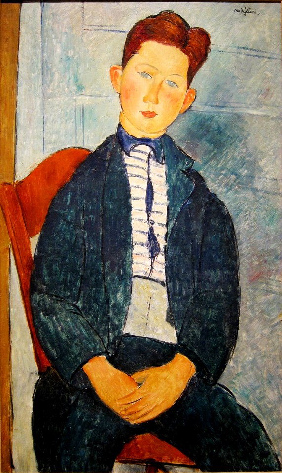 NY Met modigliani boy