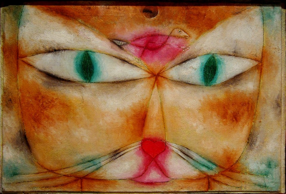 NY Moma klee cat and bird