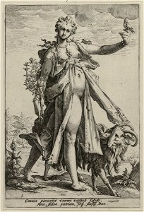 Personificatie van de Lust - Onkuisheid Luxuria. NL-HlmNHA 1477 53010750