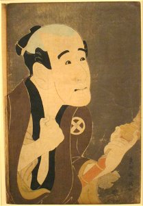Otani Tokuji as Sodesuke, woodblock print by Sharaku, Honolulu