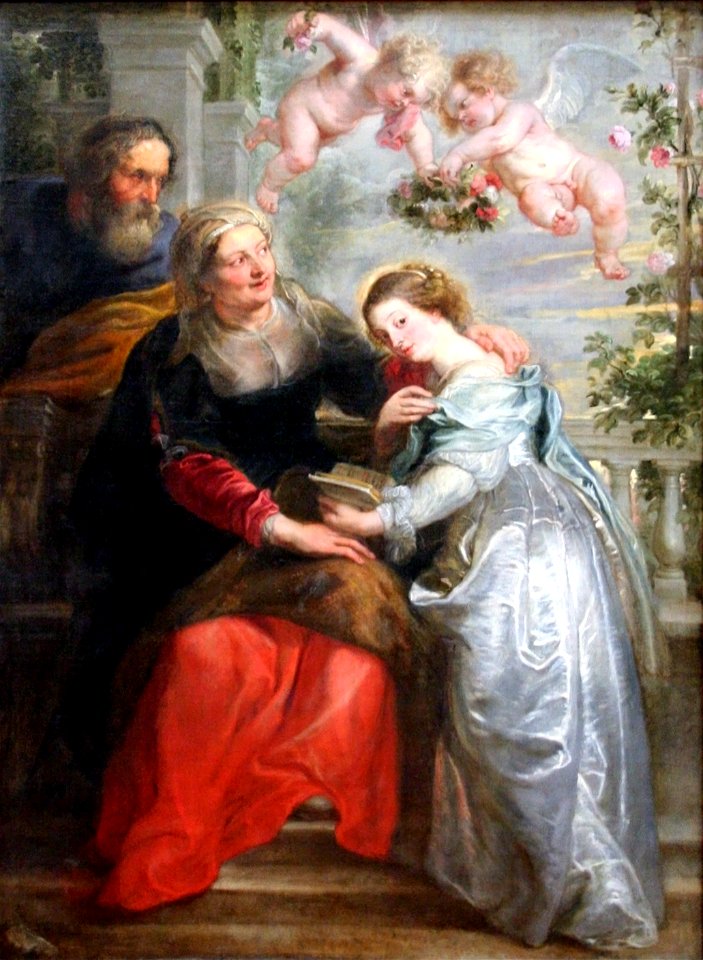 Peter Paul Rubens - Opvoeding van Maria