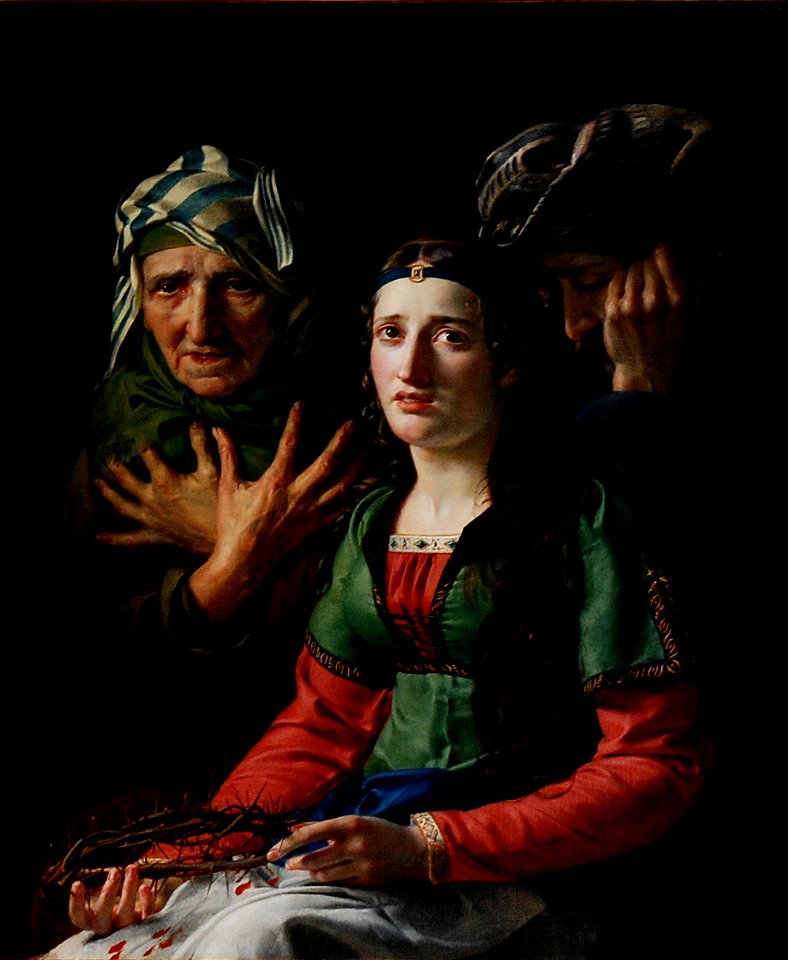 François-Joseph Navez (1787-1869) - De heilige Veronica van Binaco - (1816) - MSK Gent 17-03-2009 11-42-18