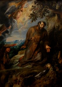 Peter Paul Rubens (1577-1640) - Franciscus van Assisi ontvangt de stigmata - MSK Gent 17-03-2009 12-39-33