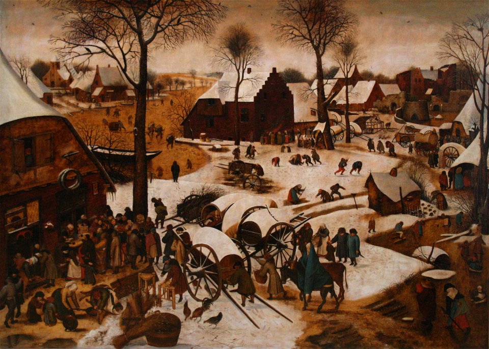 P. Brueghel II - Volkstelling