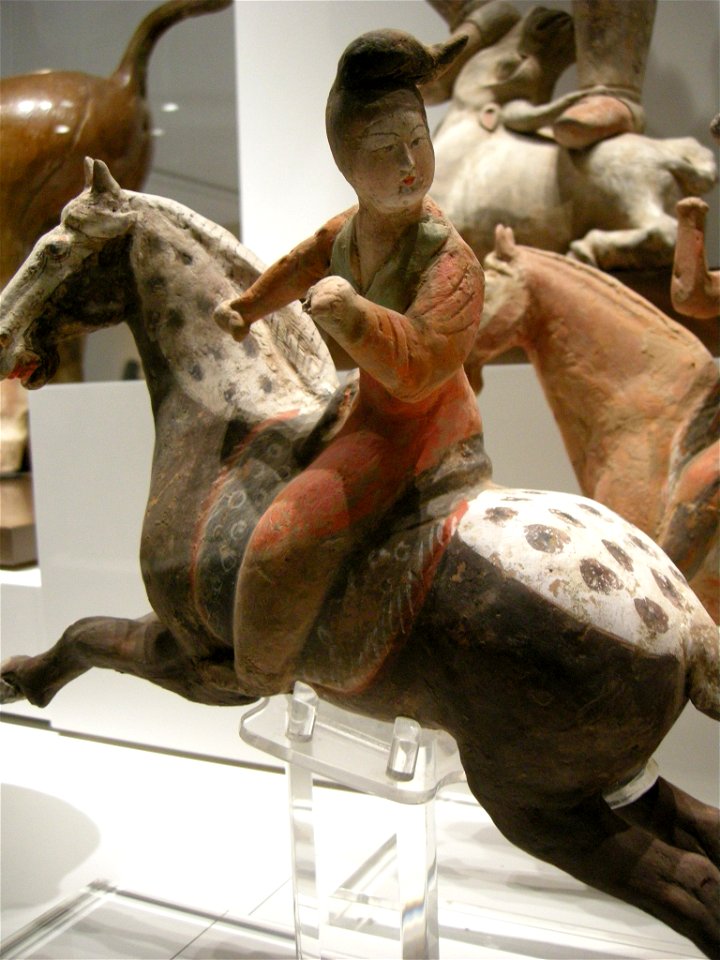 Nswag, dinastia tang, giocatrici di polo 04