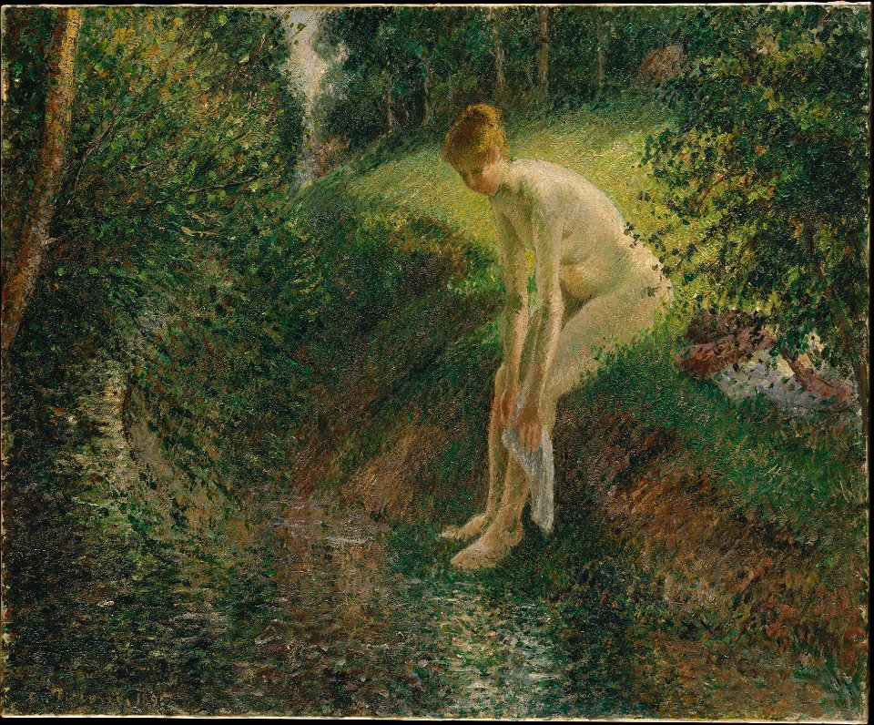 Pissarro - Bather in the Woods