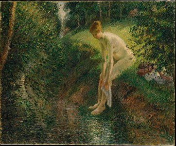 Pissarro - Bather in the Woods