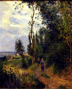 Pissarro - Cote des Grouettes, near Pontoise