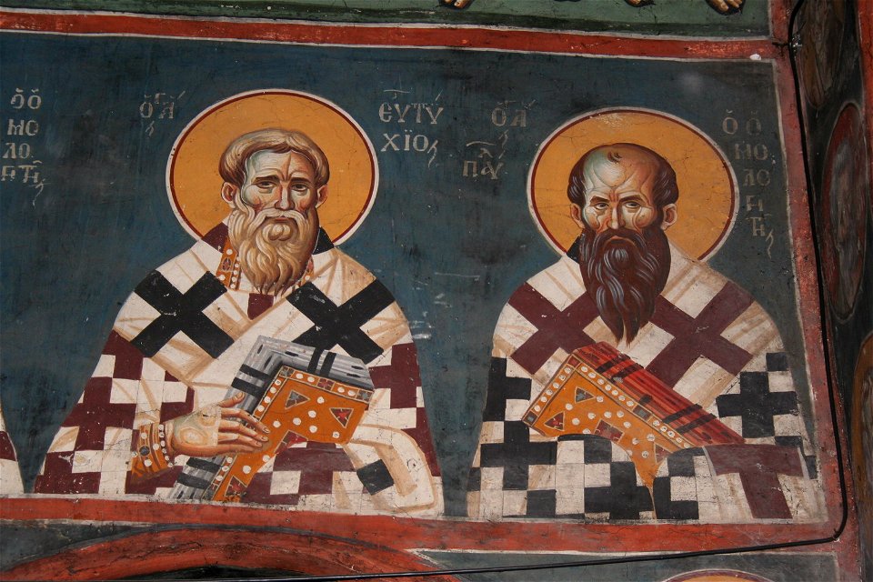 Paintings in the Church of the Theotokos Peribleptos of Ohrid 0409