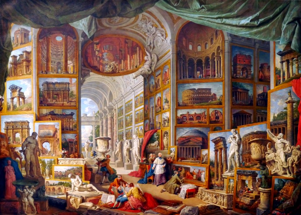 Pannini, Giovanni Paolo - Gallery of Views of Ancient Rome - 1758