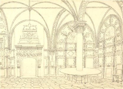 Parlour Interior, Bolsover Castle 005ADD000015537U00040000-SVC2-