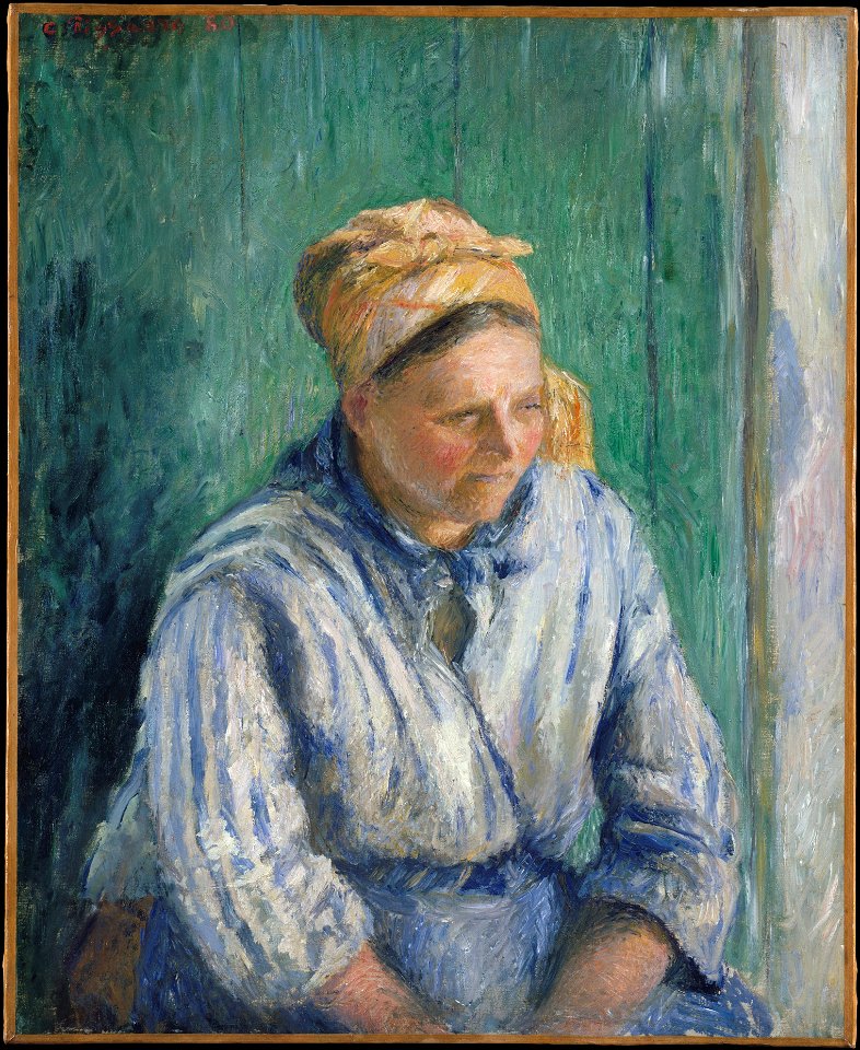 Pissarro - Washerwoman, Study