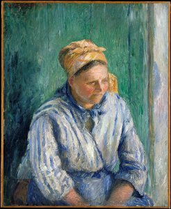 Pissarro - Washerwoman, Study