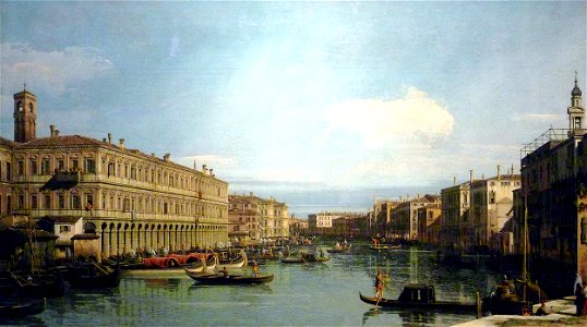P1110631 Wallraf museum Canaletto Grand canal de Venise WRM2549 rwk