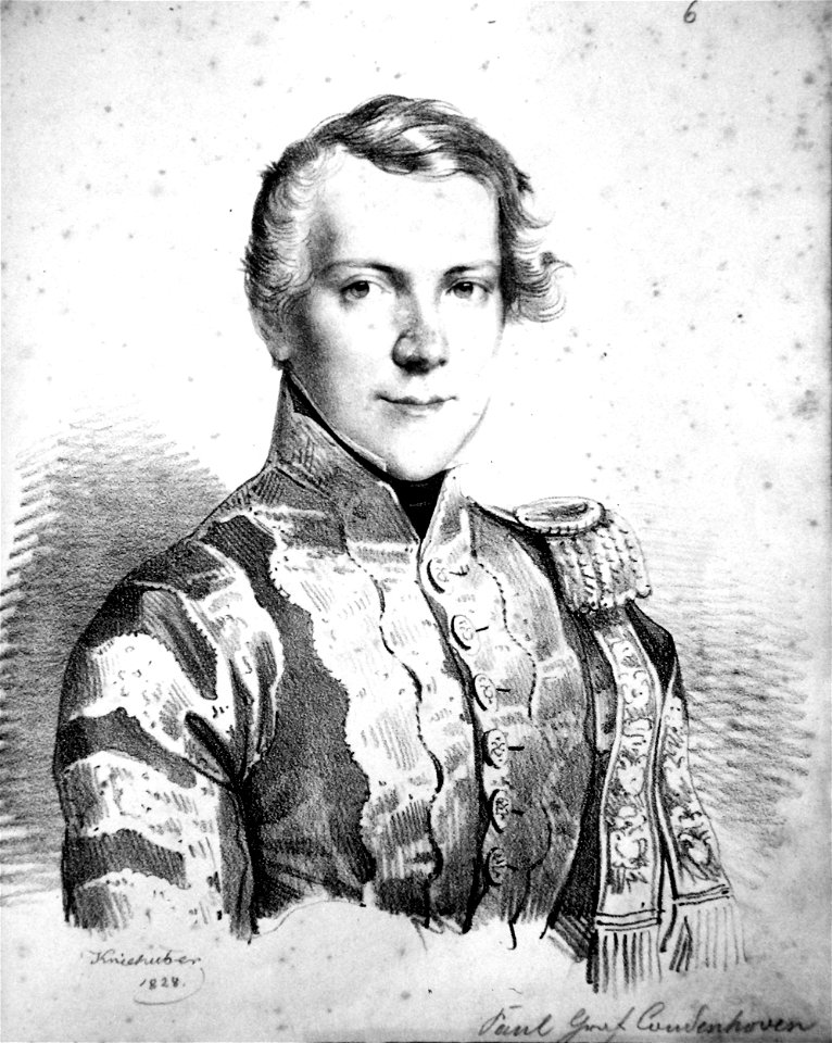 Paul Graf Coudenhove Litho