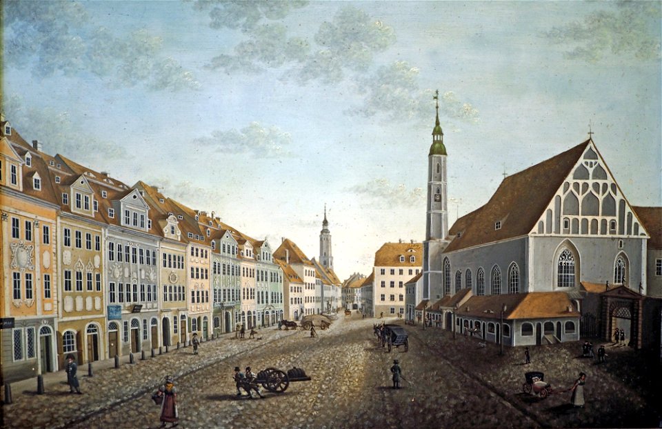 Obermarkt v. Westen 1827