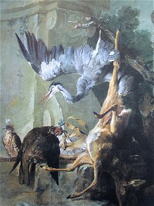 Jean-Baptiste Oudry Retour de chasse avec un chevreuil mort