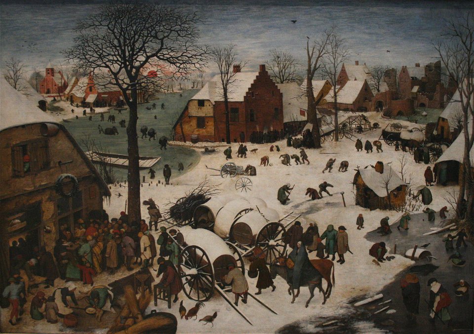 P. Brueghel I - Volkstelling