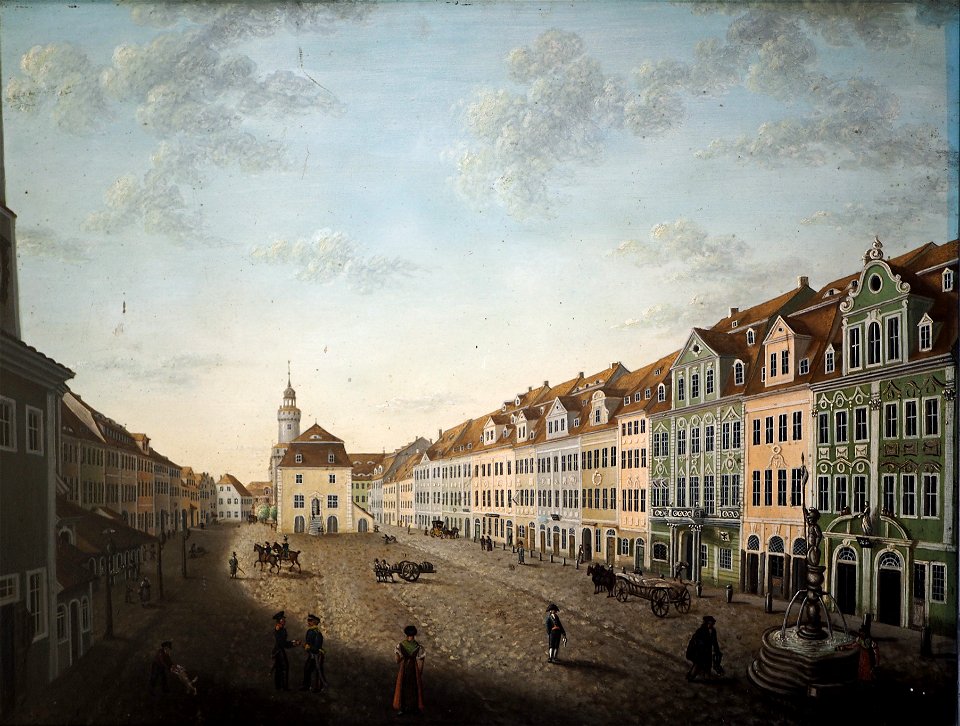 Obermarkt v. Osten 1827