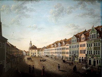 Obermarkt v. Osten 1827