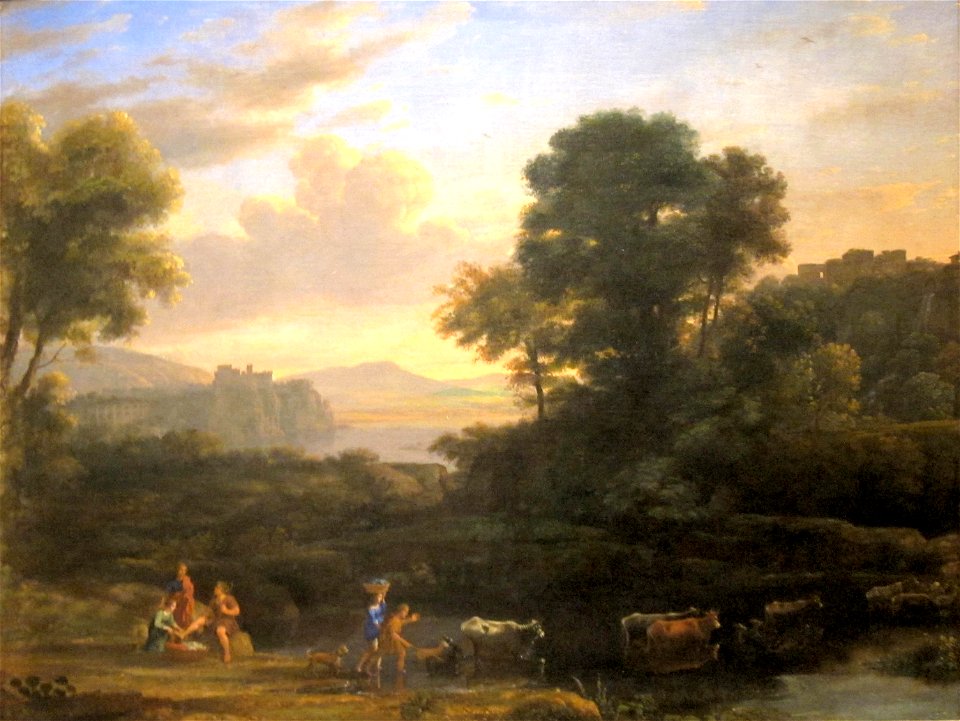 Pastoral Landscape by Claude Lorrain, Timken Museum of Art
