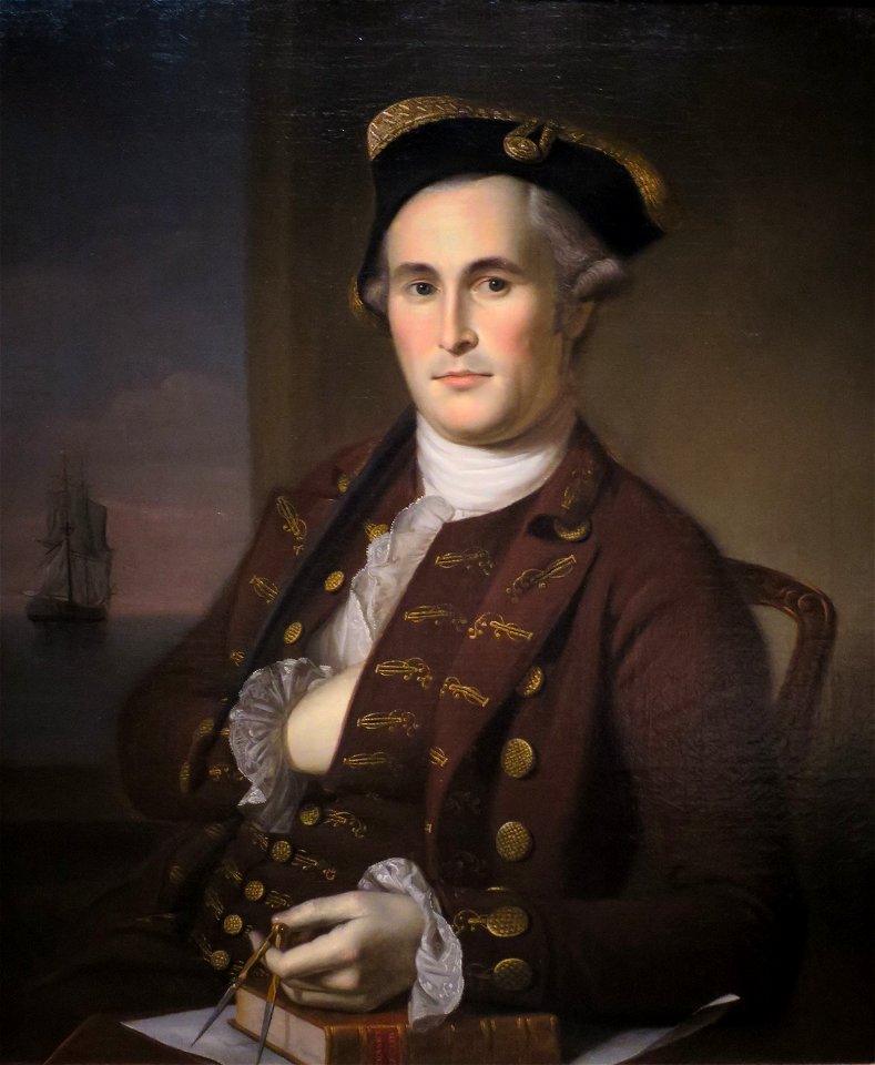 Portrait of Mordecai Gist by Charles Willson Peale, c. 1774