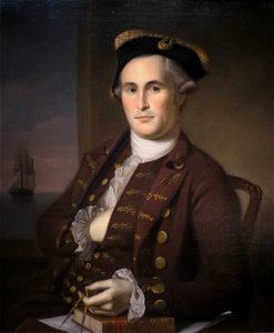 Portrait of Mordecai Gist by Charles Willson Peale, c. 1774