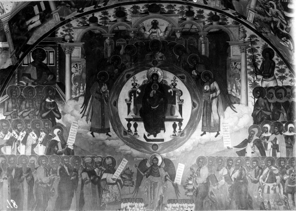 On thee rejoice delighted (Church of St. John the Baptist in Yaroslavl)