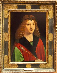 Portrait of a Youth Holding an Arrow 075203