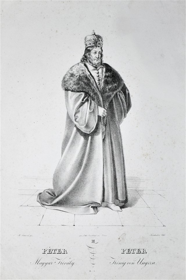 Peter Orseolo Litho