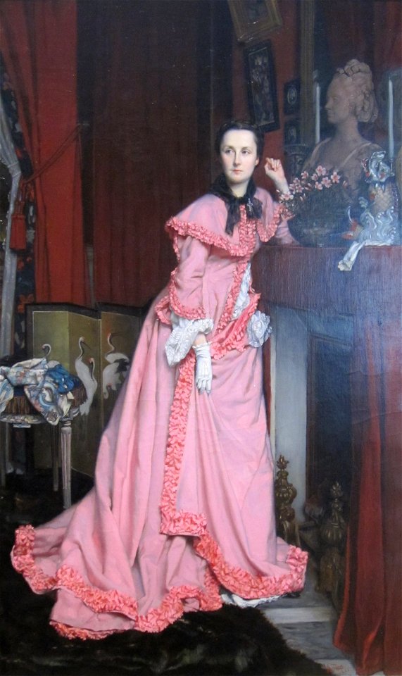 Portrait of the Marquise de Miramon, née Thérèse Feuillant by James Tissot
