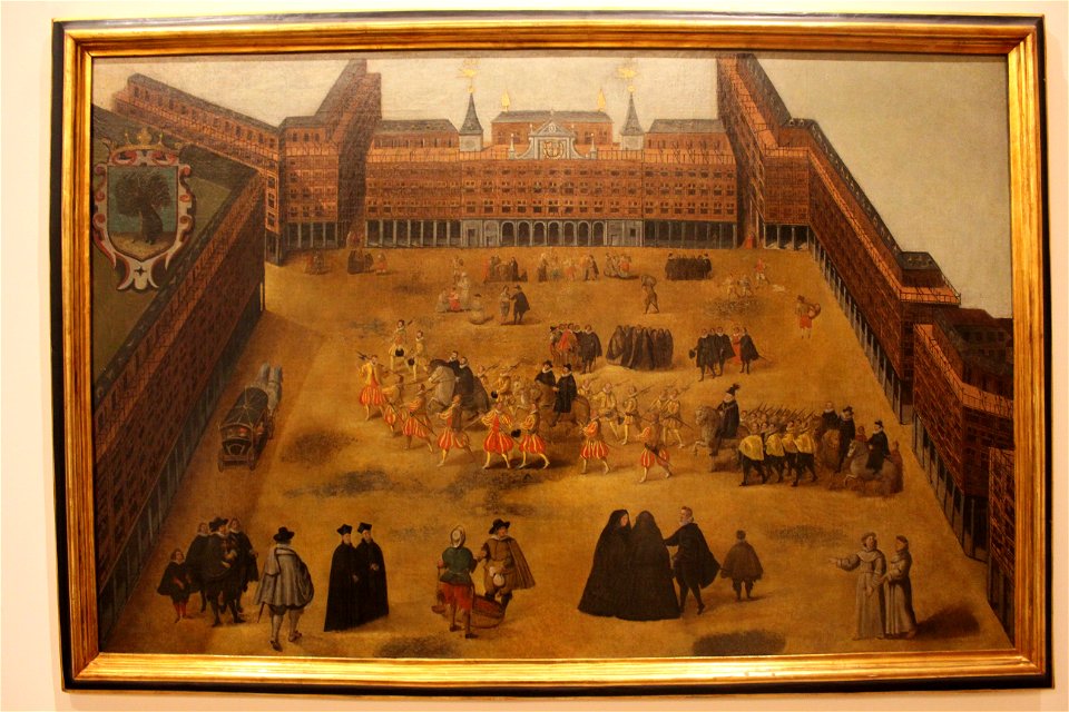 Perspectiva de la Plaza Mayor. Museo de Historia de Madrid