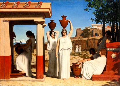 Papety-Femmes-à-la-fontaine