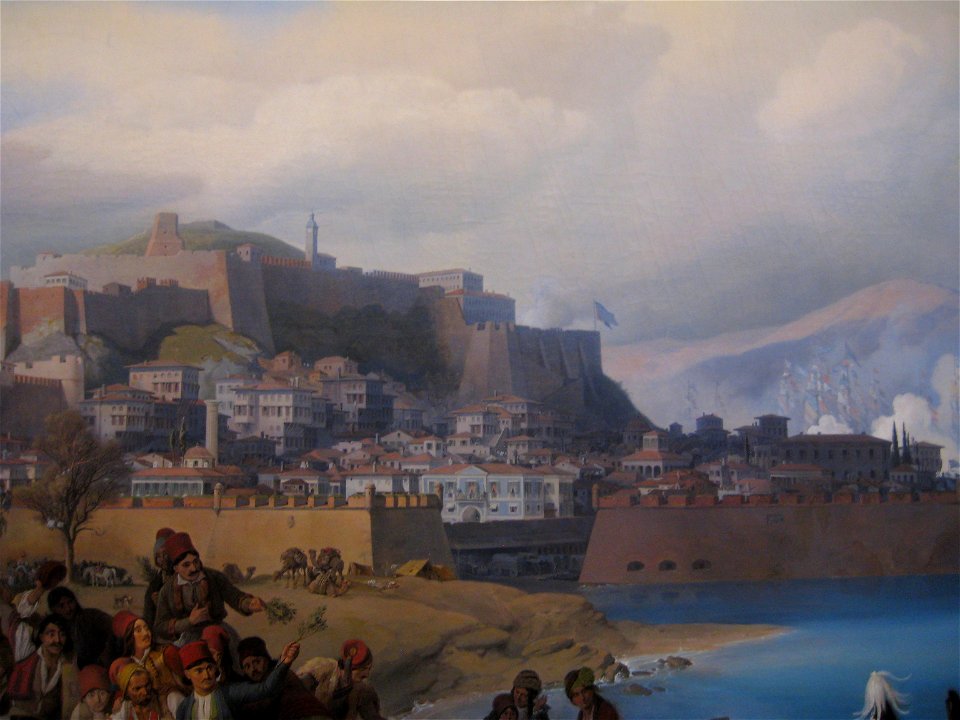 Peter von Hess - Einzug König Ottos von Griechenland in Nauplia 6