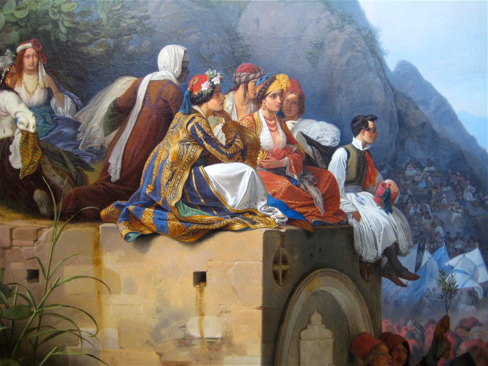 Peter von Hess - Einzug König Ottos von Griechenland in Nauplia 2