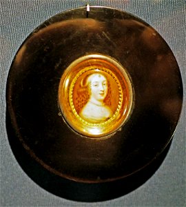Petitot - Stuart Duchesse d´ Orléans -Miniaturen – Bomann Museum