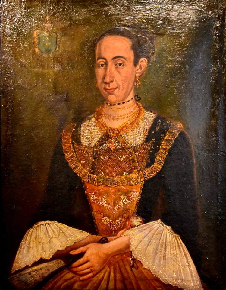 Petronella Helbling-Breny, Ratsgattin, 1787, Öl auf Leinwand, Maler unbekannt - Stadtmuseum Rapperswil 2015-11-07 15-50-08
