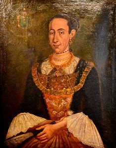Petronella Helbling-Breny, Ratsgattin, 1787, Öl auf Leinwand, Maler unbekannt - Stadtmuseum Rapperswil 2015-11-07 15-50-08