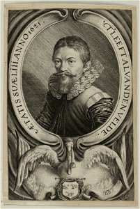 Portret van Jan van de Velde I, vader van Jan van de Velde II, op 53-jarige leeftijd. NL-HlmNHA 53012632