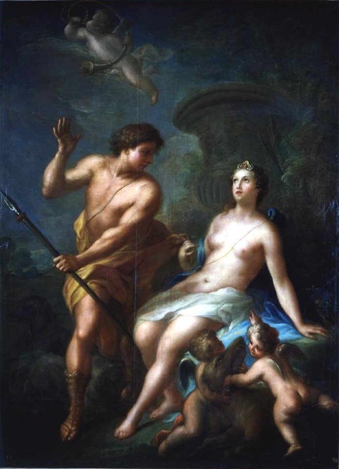 Peña-venus y adonis