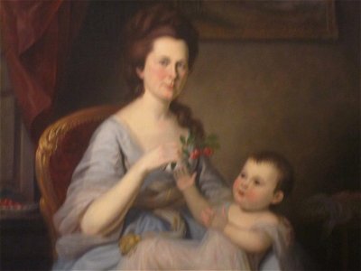 Peale's Mrs. David Forman and child IMG 3779