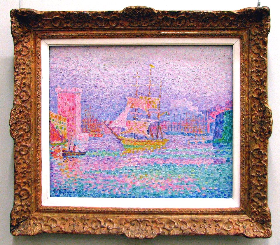 Paul Signac - Port of Marseilles