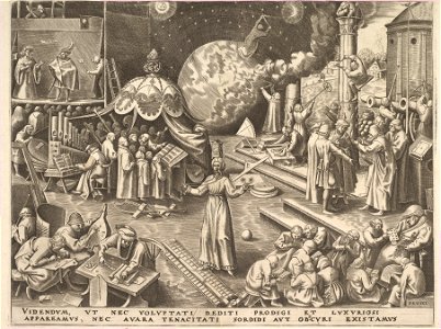 Pieter Bruegel the Elder- The Seven Virtues - Temperance, 1560