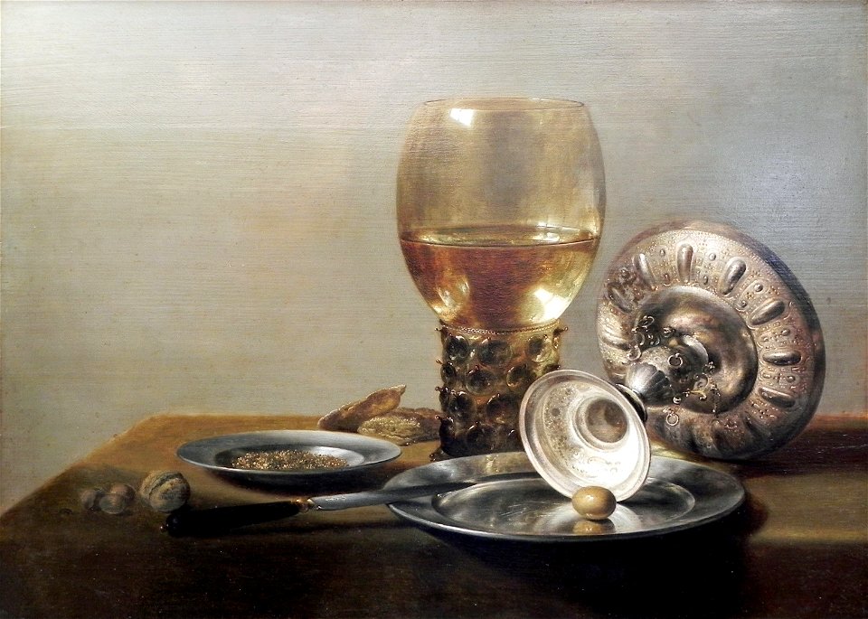 Pieter Claesz Stillleben m Römer