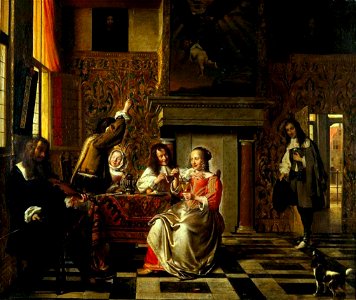 Pieter de Hooch - Conversação