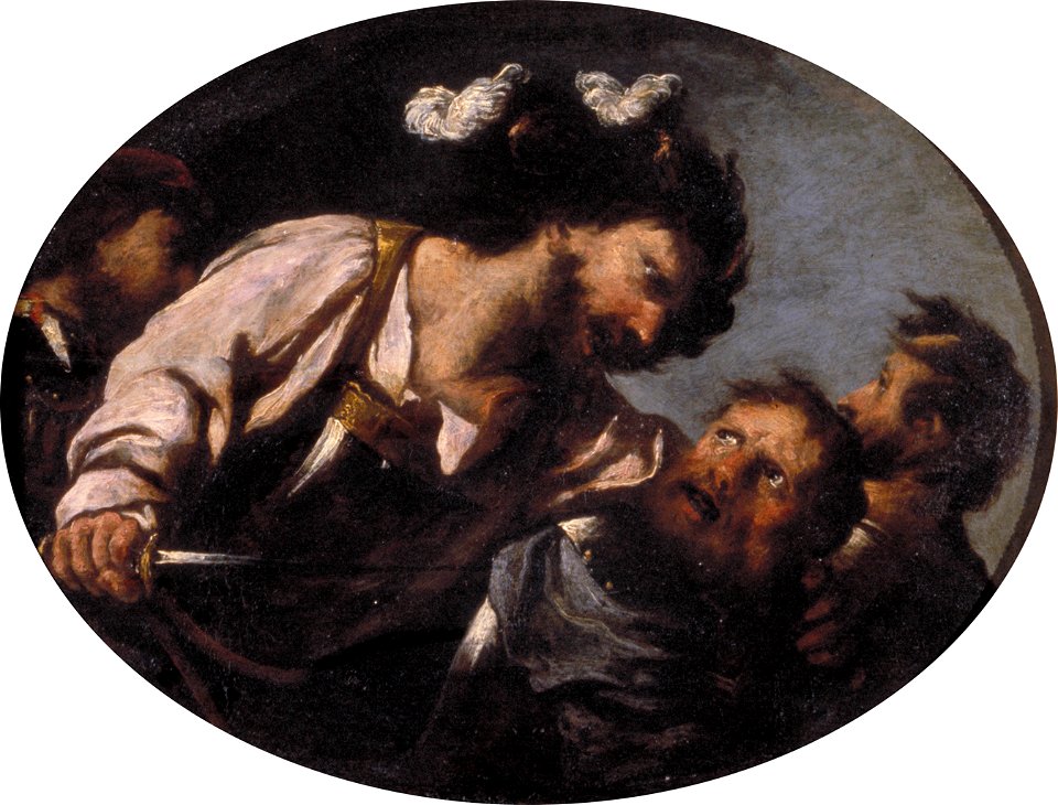 Pietro della Vecchia - The death of Archimedes